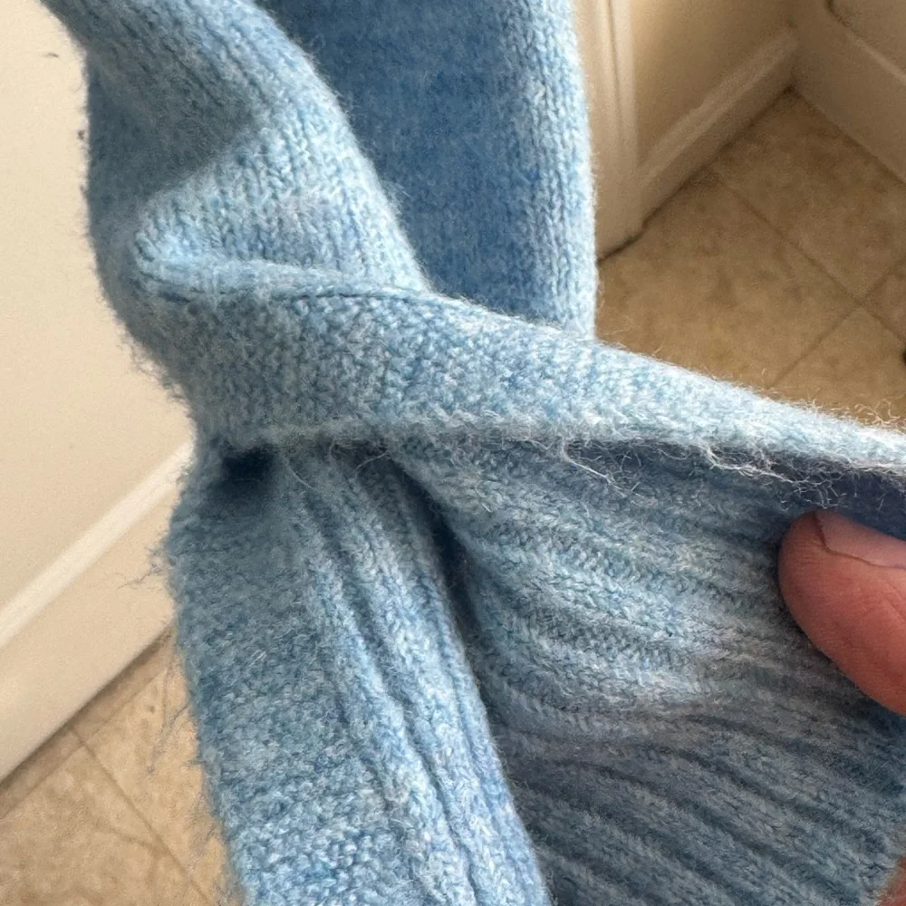 Vince Camuto Light Blue Women's Crew Neck Sweater - Picture 7 of 7